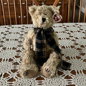1993 Retired TY Plush Attic Treasures Plush Bear Bearington with Tag